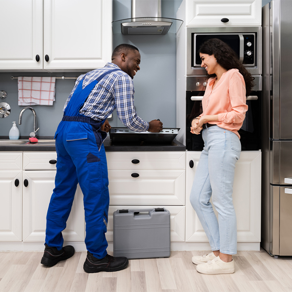 can you provide an estimate for cooktop repair before beginning any work in Devine TX